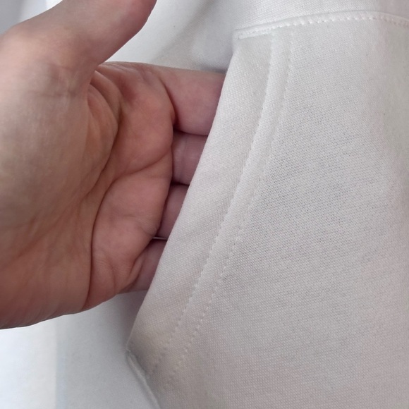 NWT Under Armour White Hoodie with Blue and Green Logo Youth Small - Picture 3 of 13